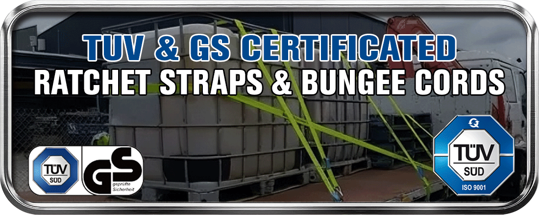 Ceangal Síos agus Corda Bungee Deimhnithe TUV&GS