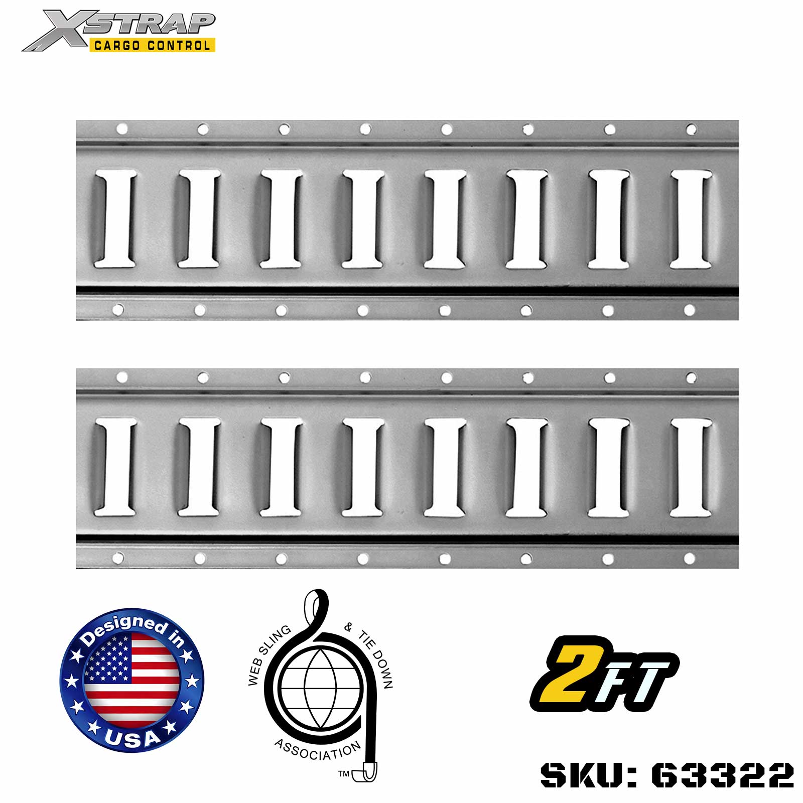 Rian Loighistice Xstrap 63322 2' Sraith E Déanta le cruach ardghrád 12 thomhas 6000LBS
